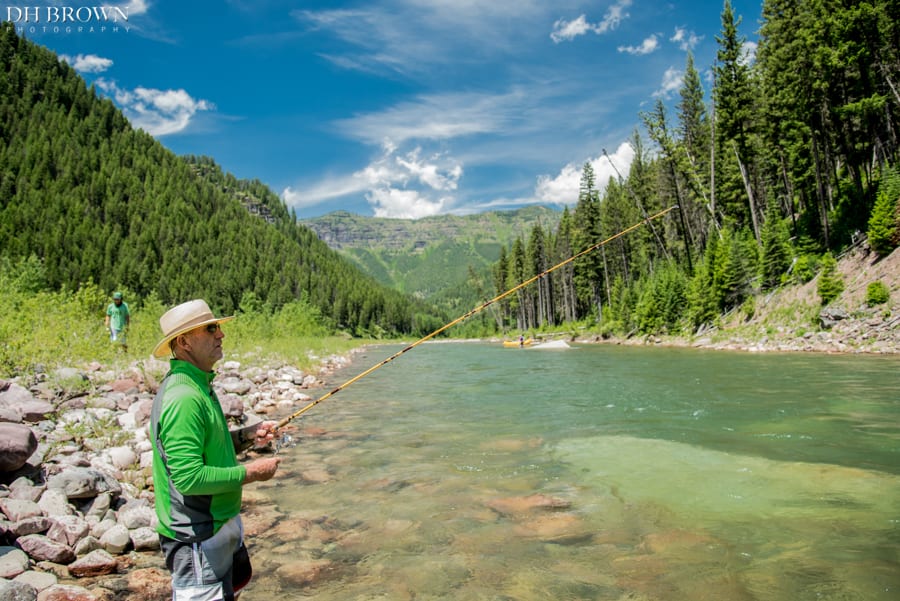 Fishing the gorgeous Middle Fork of the Flathead